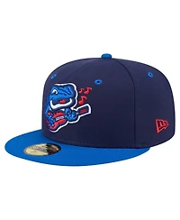 New Era Men's Navy Lehigh Valley IronPigs Copa de la Diversion 59FIFTY Fitted Hat