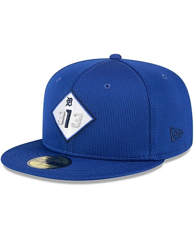 New Era Men's Blue Detroit Tigers City Connect Batting Practice 59FIFTY Fitted Hat