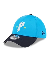 New Era Men's Neptune Blue/Navy Philadelphia Phillies City Connect Batting Practice 39THIRTY Flex Hat