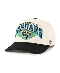 '47 Brand Men's Cream Jacksonville Jaguars Pomona Rope Hitch Adjustable Hat