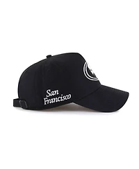 '47 Brand Men's Black San Francisco 49ers Foundation Offside Adjustable Hat