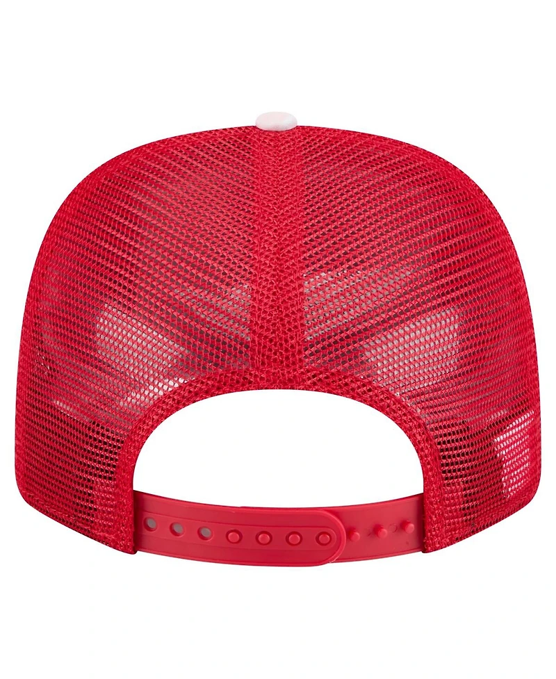 New Era Men's Red Philadelphia Phillies Hula Trucker 9SEVENTY Adjustable Hat