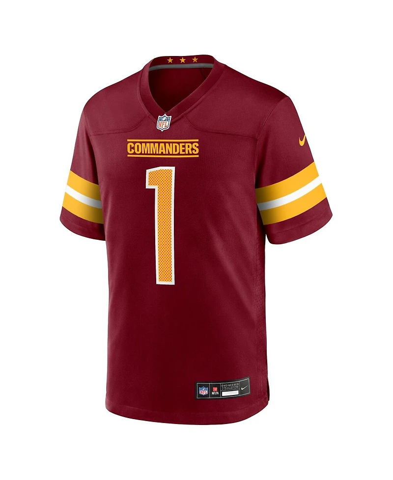 Nike Men's Deebo Samuel Sr Burgundy Washington Commanders Game Player Jersey