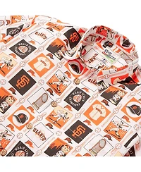 Reyn Spooner Men's White San Francisco Giants Champions Scenic Button-Up Shirt