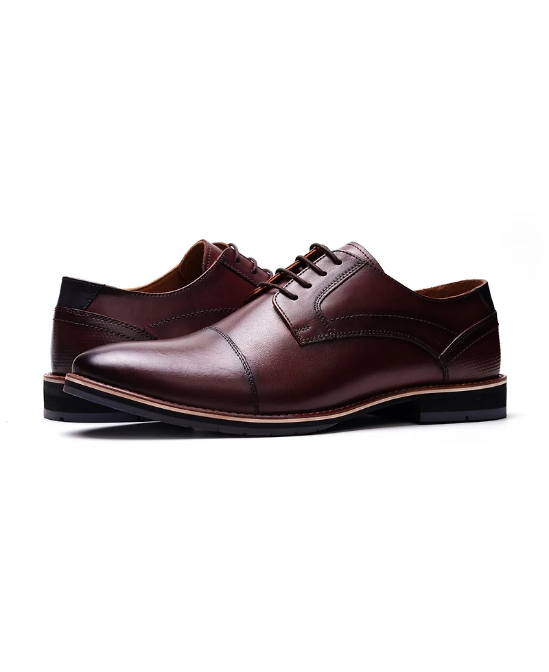 A. Veer Men's New York Derby Lace Up Shoe