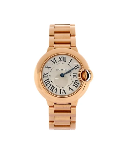 Pre-Owned Cartier Ballon Bleu de Cartier Quartz Watch in Rose Gold 28mm