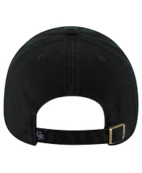 '47 Brand Big Boys and Girls Black Colorado Rockies Clean Up Adjustable Hat