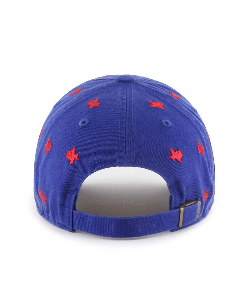 '47 Brand Women's Royal Toronto Blue Jays Confetti Clean Up Adjustable Hat