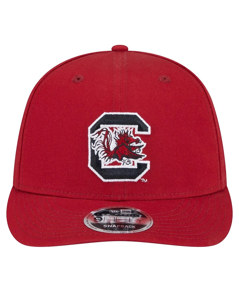New Era Men's Garnet South Carolina Gamecocks Low Profile 9FIFTY Snapback Hat