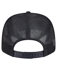 New Era Men's Black Vanderbilt Commodores Primary 9SEVENTY Trucker Stretch-Snap Hat