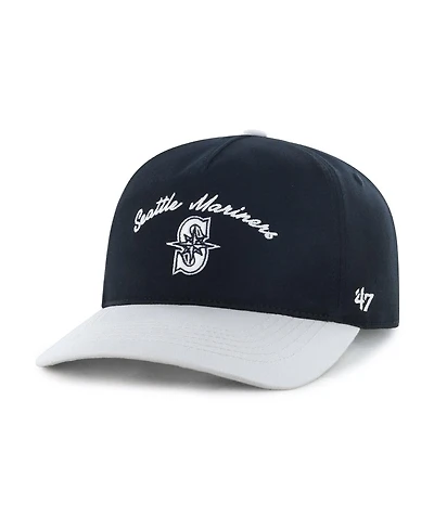 '47 Brand Men's Black Seattle Mariners Stable Hitch Adjustable Hat