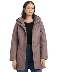 Jones New York Women's Hooded Softshell Coat