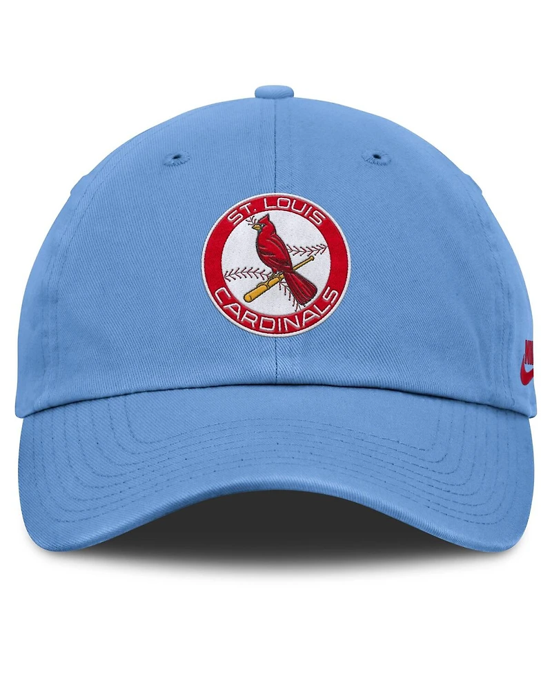 Nike Men's Light Blue St. Louis Cardinals Club Adjustable Hat