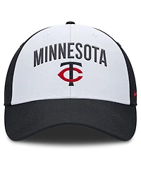 Nike Men's White/Navy Minnesota Twins Club Performance Adjustable Hat