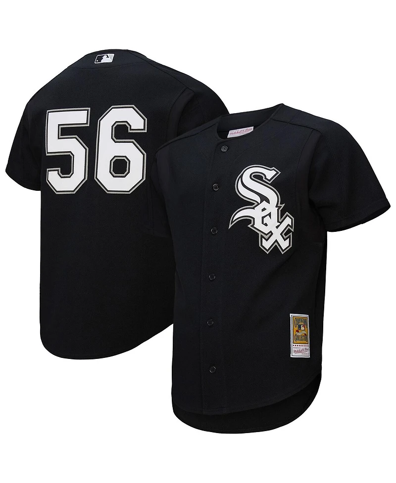 Mitchell & Ness Men's Mark Buehrle Black Chicago White Sox Authentic Batting Practice Jersey