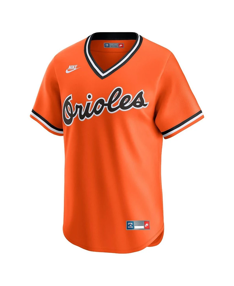 Nike Men's Orange Baltimore Orioles Throwback Cooperstown Collection Limited Jersey