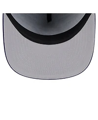 New Era Men's Navy Miami Marlins Color Pack A-Frame 59FIFTY Fitted Hat