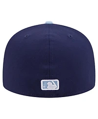 New Era Men's Navy/Light Blue Cincinnati Reds Color Pack 2-Tone 59FIFTY Fitted Hat
