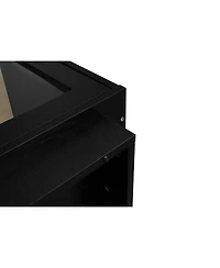 Storage Cabinet with Acrylic Door for Living Room, Dining Room, Study