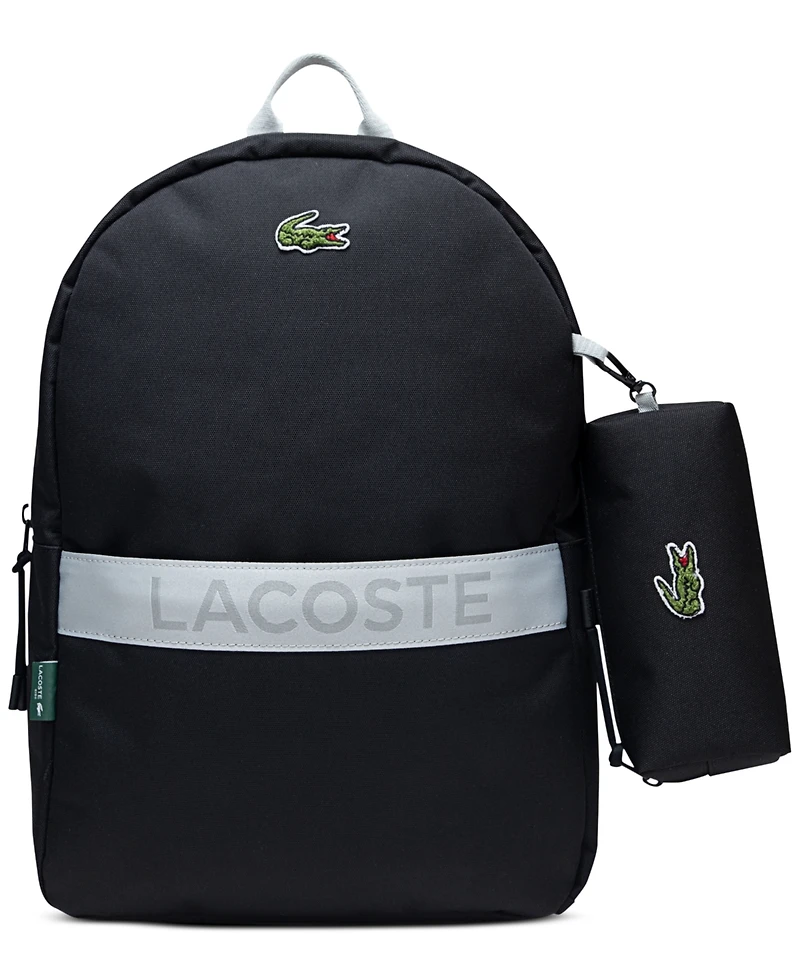 Lacoste Big Kids Pencil Bag Backpack