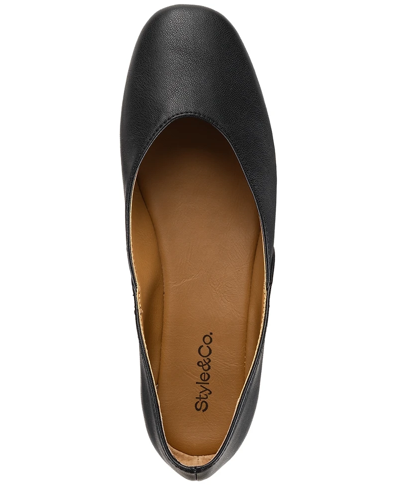 Style & Co Women's Ashtonn Snip Toe Ballet Flats, Exclusively at Macy's