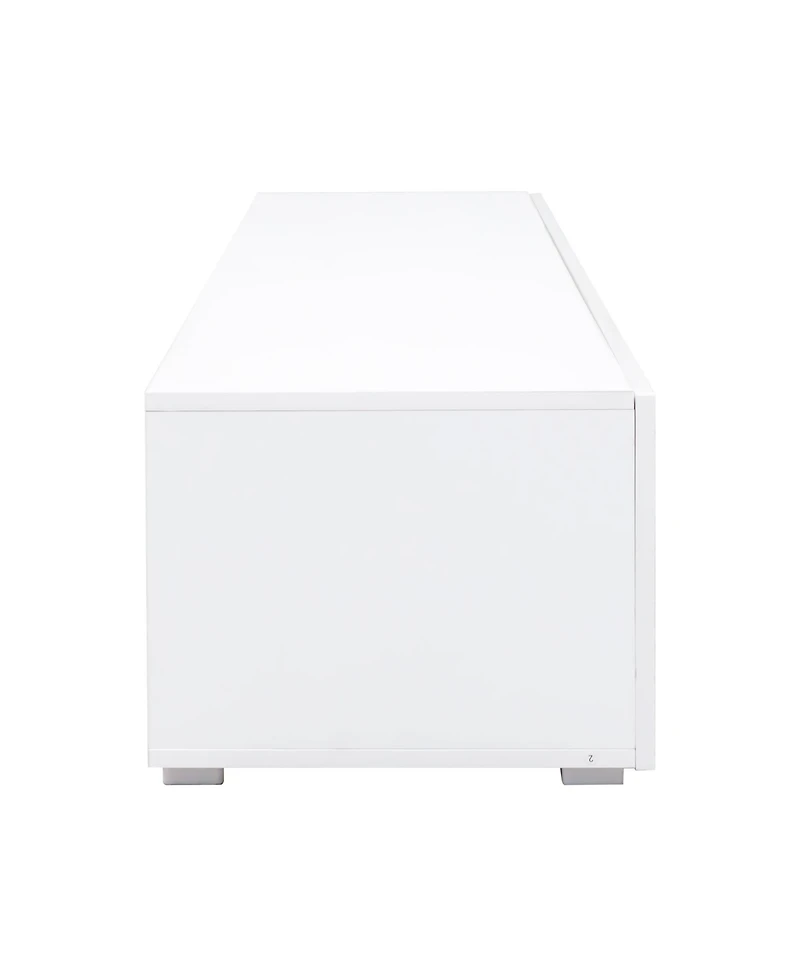 Streamdale Modern Entertainment Center with Storage Media Console for Living Room