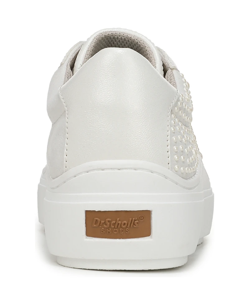 Dr. Scholl's Women's Time Off Lace Up Platform Sneakers