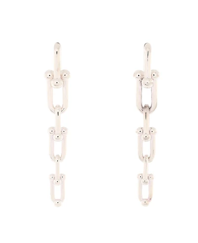 Pre-Owned Tiffany & Co. HardWear Triple Graduated Link Earrings Sterling Silver