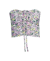 Lands' End Women's Ruched Halter Midkini Top