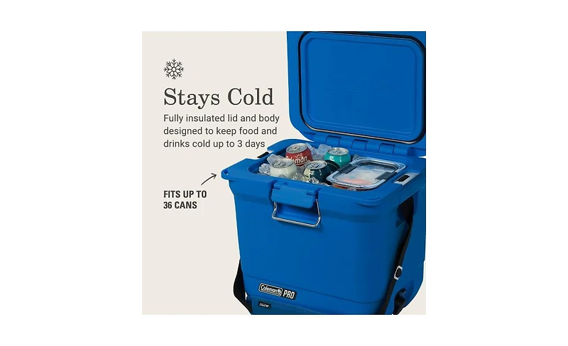 Coleman Pro 25-Quart Hard Cooler