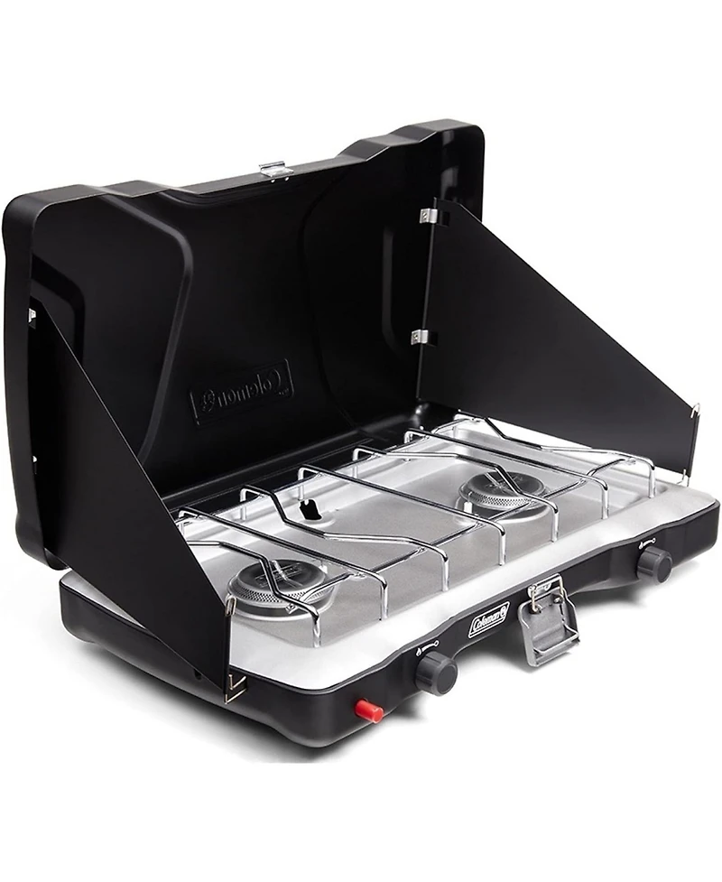 Coleman Triton+ 2-Burner Propane Gas Camping Stove
