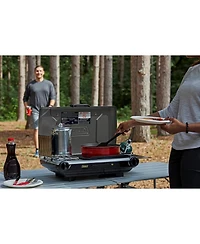 Coleman Tabletop Propane Gas Camping 2-in-1 Grill/Stove, 2-Burner