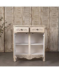 Streamdale Carved Wooden Cabinet, Vintage Home Decor, Wedding Gift