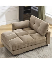 Streamdale Sleeper Sofa Couch Bed,Oversized Chaise Lounge Chair Cozy Cloud Couch