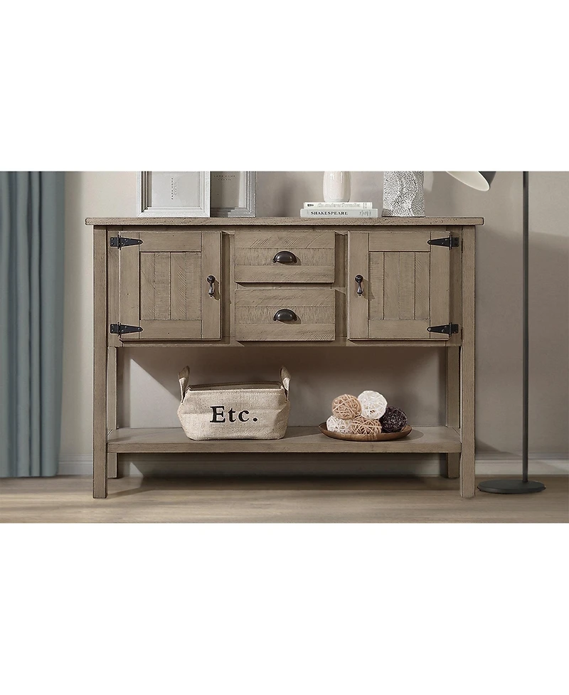 Streamdale Rustic Retro Sideboard Console Table with Storage