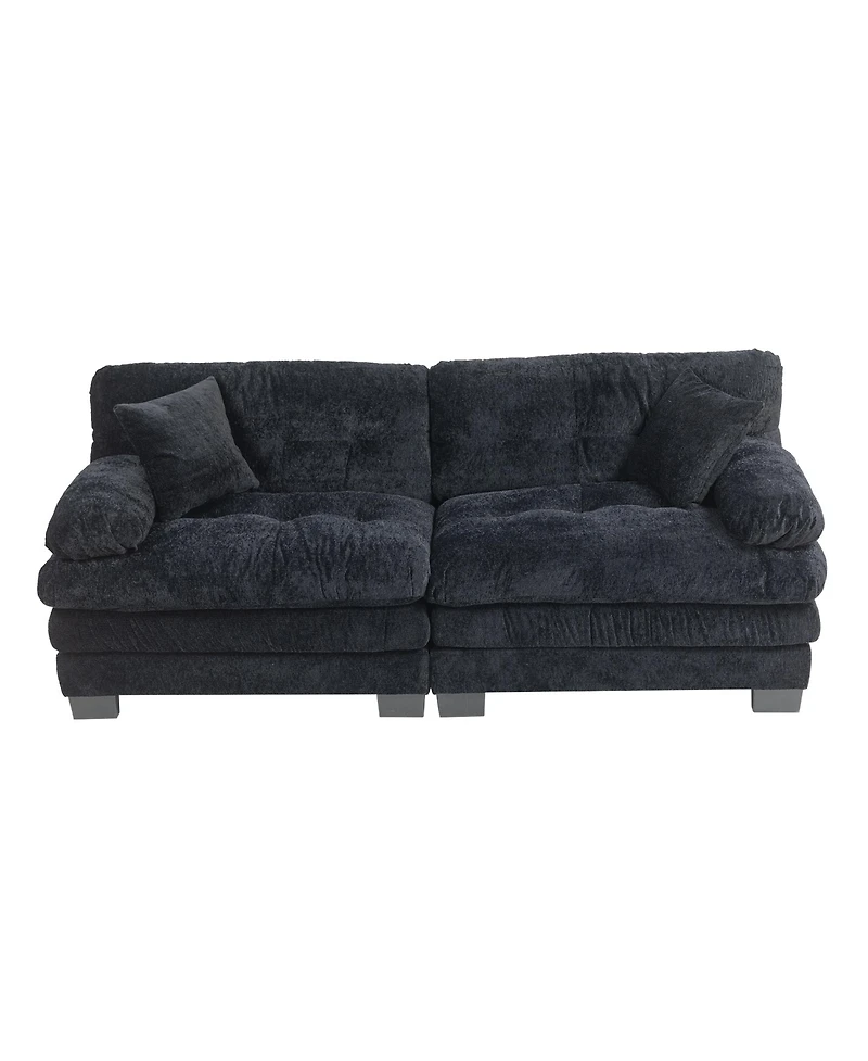 Streamdale Chenille Sectional Sofa Sleeper