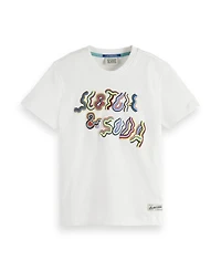 Scotch & Soda Little and Big Boys Relaxed Fit Cotton T-Shirt