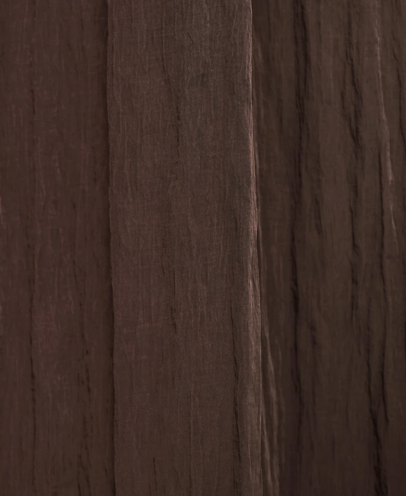 Mango Women's Bow Detail Textured Midi Dress