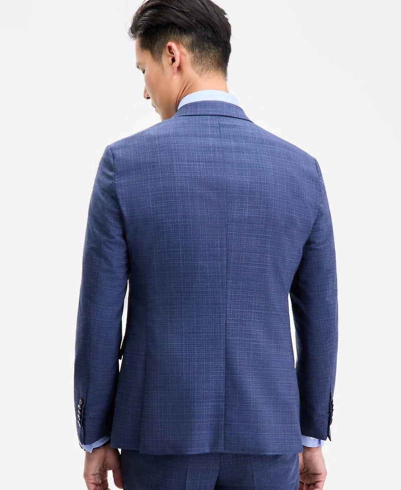 Hugo by Boss Men's Modern-Fit Plaid Suit Jacket