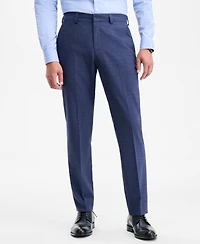 Hugo by Boss Men's Modern-Fit Plaid Suit Pants
