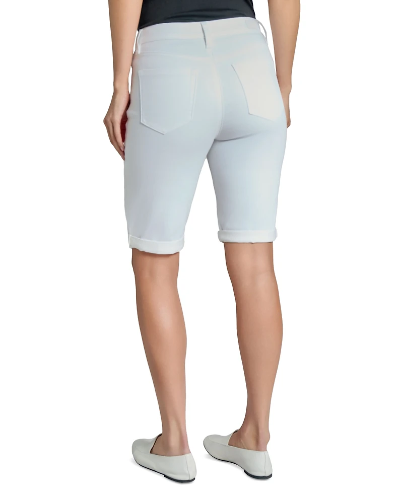 Jones New York Petite Lexington Bermuda Jean Shorts