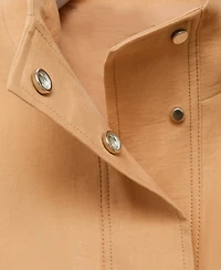 Mango Women's Pockets Oversized Lyocell Jacket