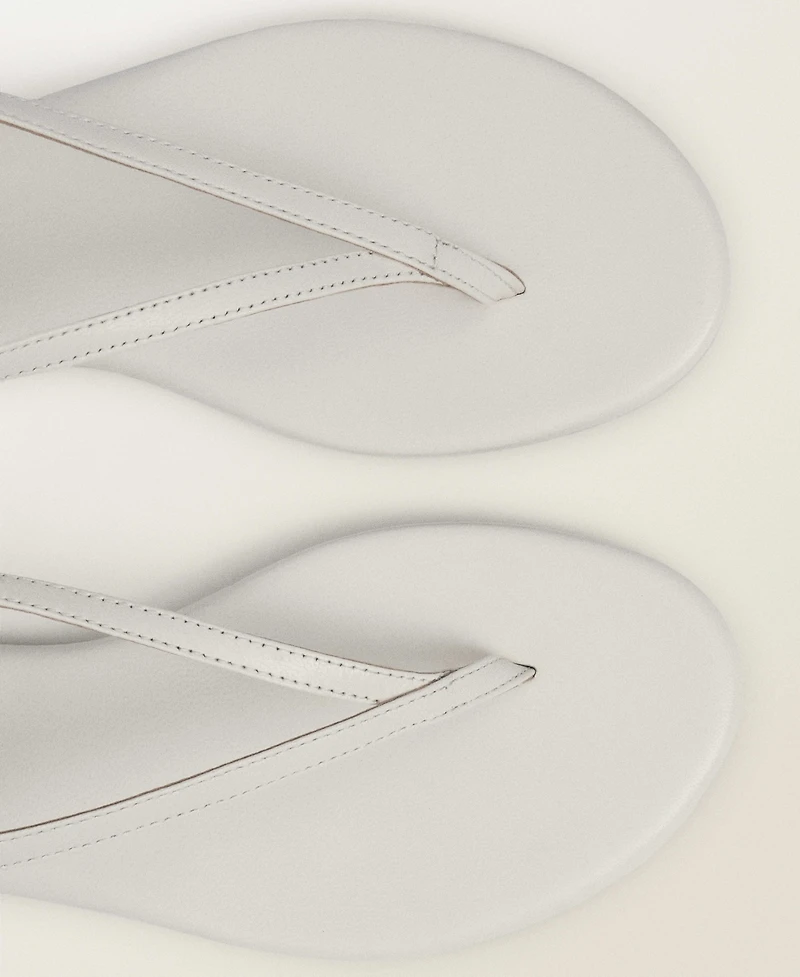 Mango Women's Leather Straps Sandals