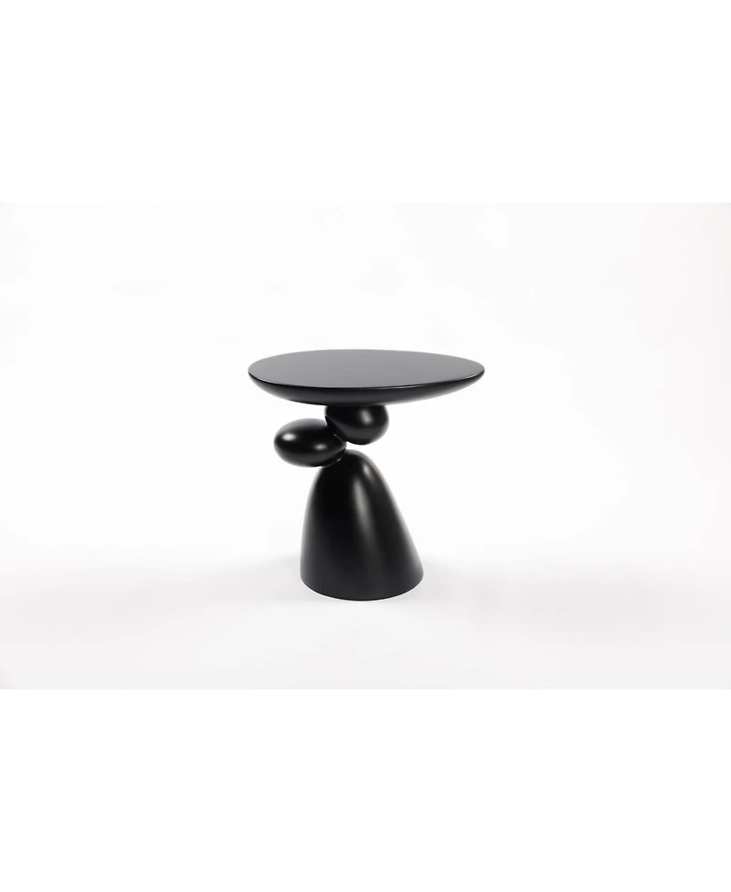 Streamdale Furniture Fiberglass End Table Modern Decor for Any Room