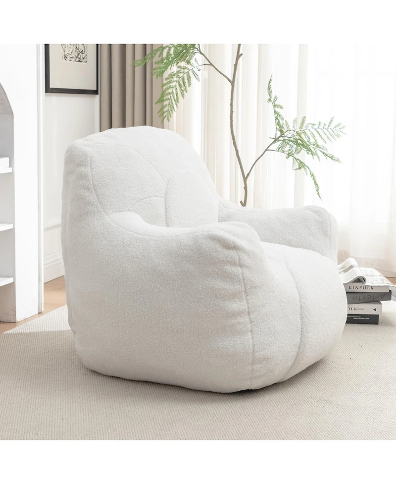 Streamdale Cozy Bean Bag Chair with Memory Foam for Relaxing Spaces