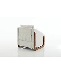 Streamdale Chenille Upholstered Armchair with Cushioned Comfort