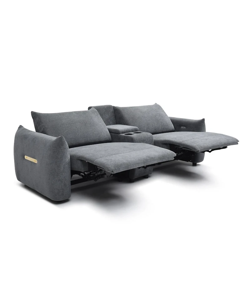 Streamdale Power Lift Sleeper Sofa with Cup Holders and Storage