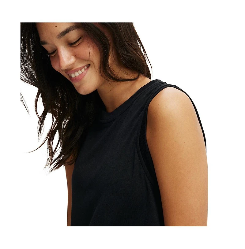 Cotton On Women's Active Rib Muscle Tank