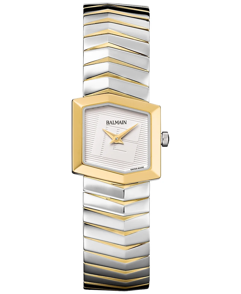 Balmain Women's Swiss Teffetas Two-Tone Stainless Steel Bracelet Watch 35mm