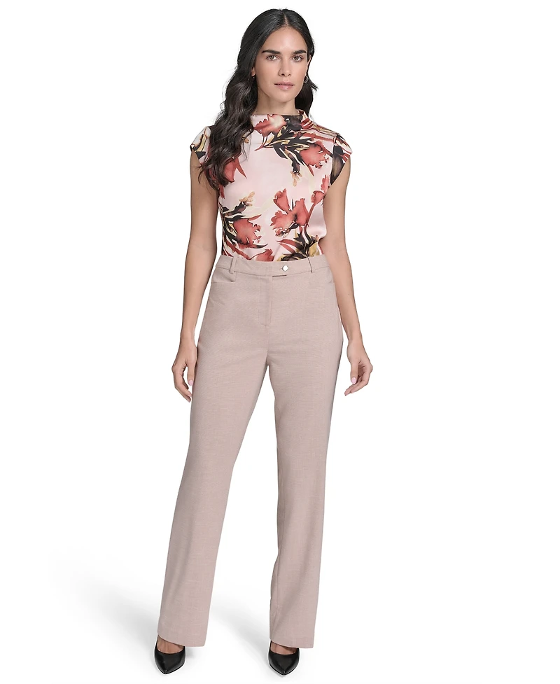 Calvin Klein Women's Straight-Leg Pants